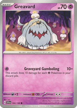 Greavard - 104/198 - SV01: Scarlet & Violet Base Set #104