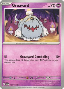 Greavard - 104/198 - SV01: Scarlet & Violet Base Set #104
