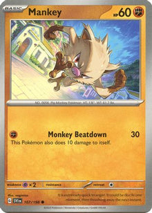Mankey - SV01: Scarlet & Violet Base Set #107