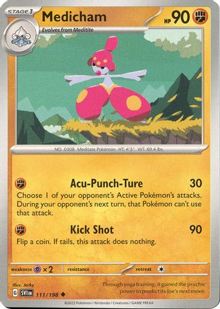 Medicham - 111/198 - SV01: Scarlet & Violet Base Set #111