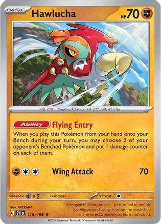 Hawlucha - SV01: Scarlet & Violet Base Set #118