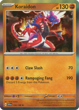 Koraidon - SV01: Scarlet & Violet Base Set #124