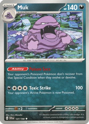 Muk - SV01: Scarlet & Violet Base Set #127