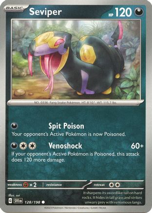 Seviper - SV01: Scarlet & Violet Base Set #128