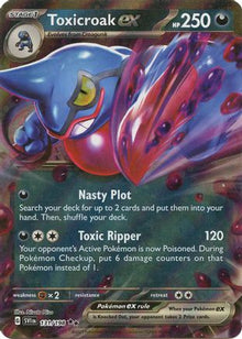 Toxicroak ex - 131/198 - SV01: Scarlet & Violet Base Set #131