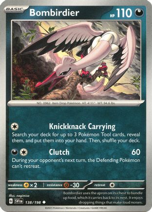 Bombirdier - 138/198 - SV01: Scarlet & Violet Base Set #138