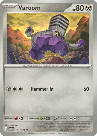 Varoom - 141/198 - SV01: Scarlet & Violet Base Set #141