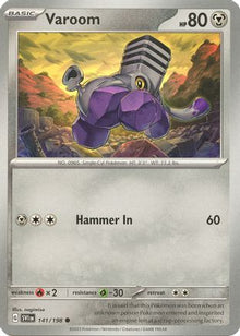 Varoom - 141/198 - SV01: Scarlet & Violet Base Set #141