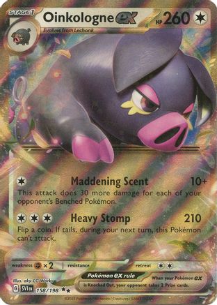 Oinkologne ex - 158/198 - SV01: Scarlet & Violet Base Set #158
