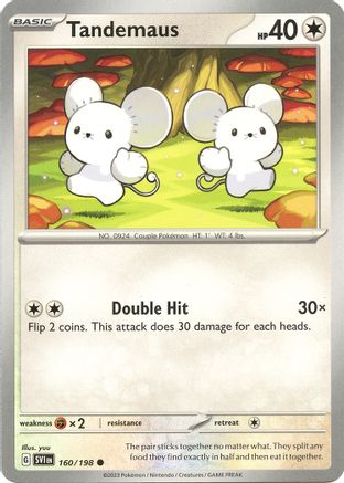 Tandemaus - 160/198 - SV01: Scarlet & Violet Base Set #160