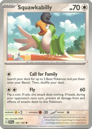 Squawkabilly - SV01: Scarlet & Violet Base Set #162