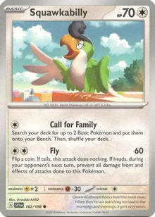 Squawkabilly - SV01: Scarlet & Violet Base Set #162