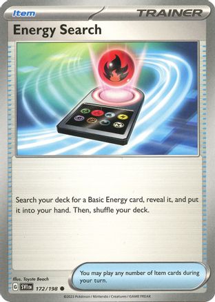 Energy Search - SV01: Scarlet & Violet Base Set #172