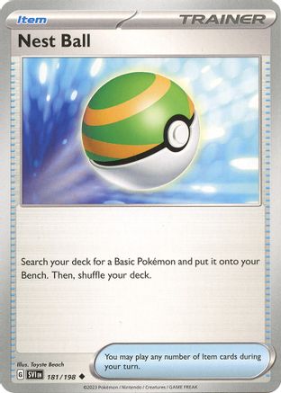 Nest Ball - 181/198 - SV01: Scarlet & Violet Base Set #181