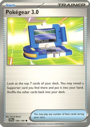 Pokegear 3.0 - SV01: Scarlet & Violet Base Set #186