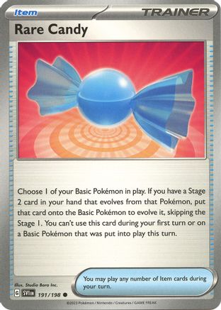 Rare Candy - 191/198 - SV01: Scarlet & Violet Base Set #191