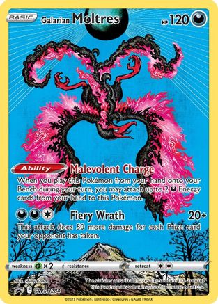 Galarian Moltres - SWSH284 - SWSH: Sword & Shield Promo Cards #SWSH284