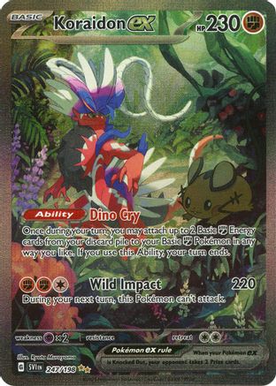 Koraidon ex - 247/198 - SV01: Scarlet & Violet Base Set #247