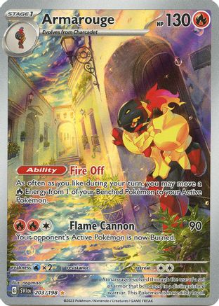 Armarouge - 203/198 - SV01: Scarlet & Violet Base Set #203