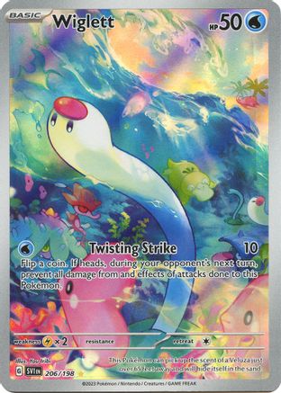 Wiglett - 206/198 - SV01: Scarlet & Violet Base Set #206