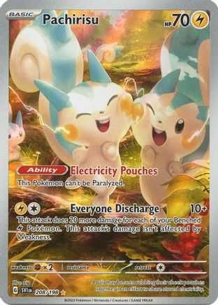 Pachirisu - 208/198 - SV01: Scarlet & Violet Base Set #208