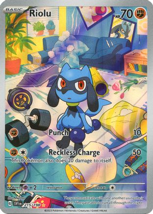 Riolu - 215/198 - SV01: Scarlet & Violet Base Set #215