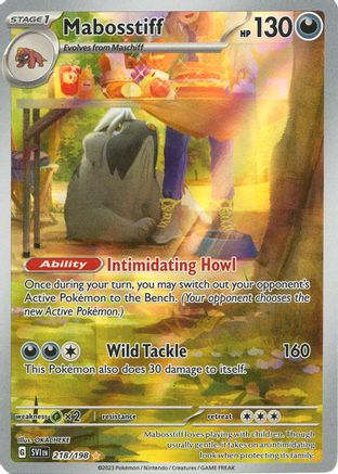 Mabosstiff - 218/198 - SV01: Scarlet & Violet Base Set #218