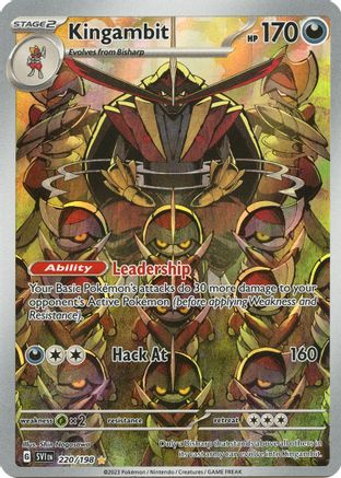 Kingambit - 220/198 - SV01: Scarlet & Violet Base Set #220
