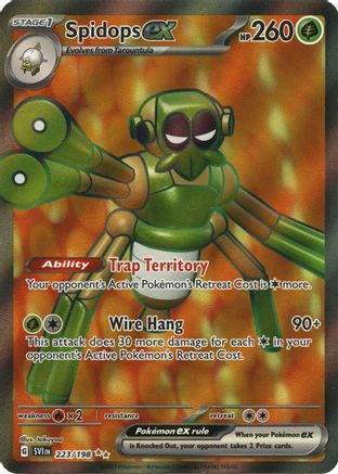Spidops ex - 223/198 - SV01: Scarlet & Violet Base Set #223