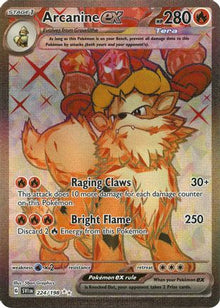 Arcanine ex - 224/198 - SV01: Scarlet & Violet Base Set #224