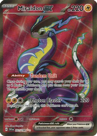 Miraidon ex - 227/198 - SV01: Scarlet & Violet Base Set #227