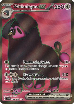 Oinkologne ex - 234/198 - SV01: Scarlet & Violet Base Set #234