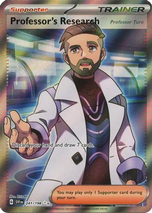 Professor's Research - 241/198 - SV01: Scarlet & Violet Base Set #241