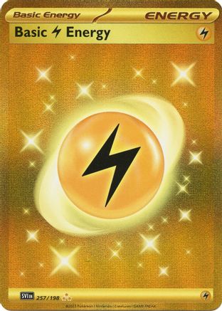 Basic Lightning Energy - 257/198 - SV01: Scarlet & Violet Base Set #257