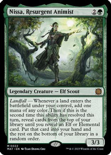 Nissa, Resurgent Animist - March of the Machine: The Aftermath #22