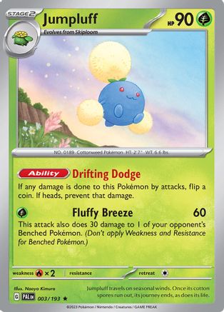 Jumpluff - SV02: Paldea Evolved #003