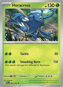 Heracross - 006/193 - SV02: Paldea Evolved #006