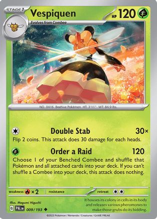 Vespiquen - SV02: Paldea Evolved #009