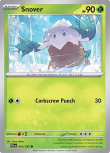 Snover - SV02: Paldea Evolved #010