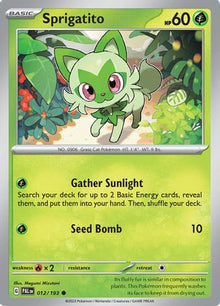 Sprigatito - 012/193 - SV02: Paldea Evolved #012