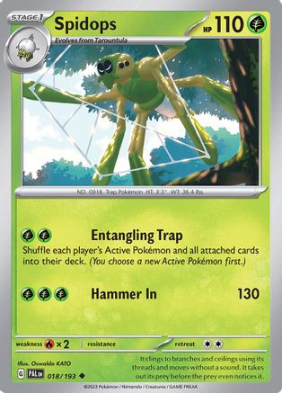 Spidops - SV02: Paldea Evolved #018