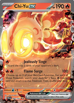 Chi-Yu ex - 040/193 - SV02: Paldea Evolved #040
