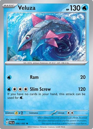 Veluza - 056/193 - SV02: Paldea Evolved #056