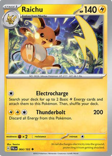 Raichu - 064/193 - SV02: Paldea Evolved #064