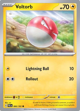 Voltorb - SV02: Paldea Evolved #066