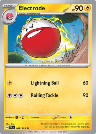 Electrode - SV02: Paldea Evolved #067