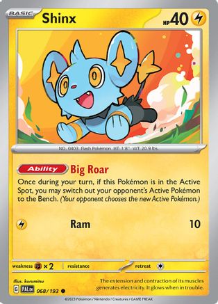 Shinx - 068/193 - SV02: Paldea Evolved #068