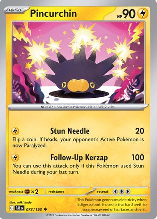 Pincurchin - 073/193 - SV02: Paldea Evolved #073