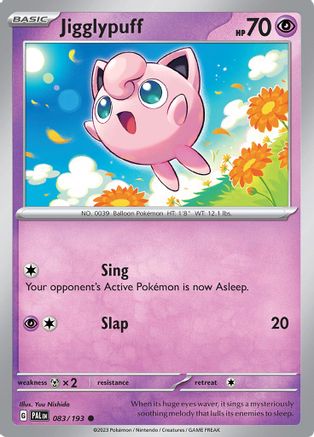 Jigglypuff - SV02: Paldea Evolved #083