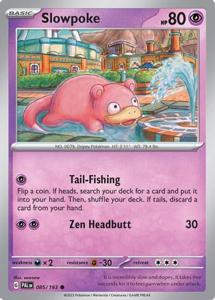 Slowpoke - SV02: Paldea Evolved #085